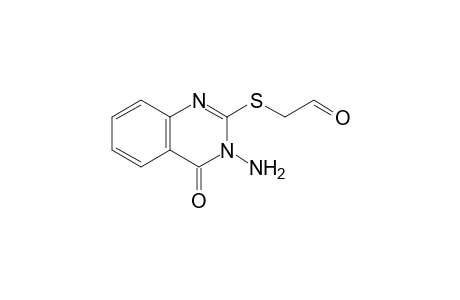 3-Amino-2-[(formylmethyl)thio]-4(3H)-quinazolinone