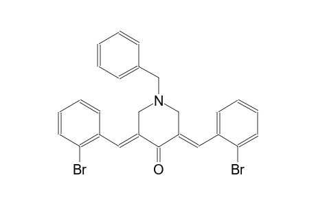 (3E,5E)-1-benzyl-3,5-bis(2-bromobenzylidene)-4-piperidinone