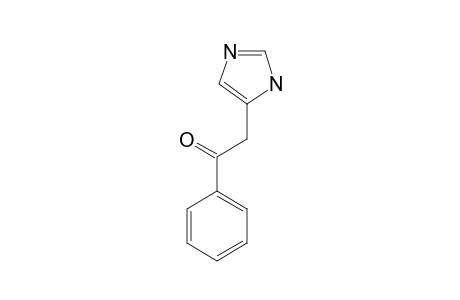 1-H-5(4)-[(2-OXO-2-PHENYL)-ETHYL]-IMIDAZOLE