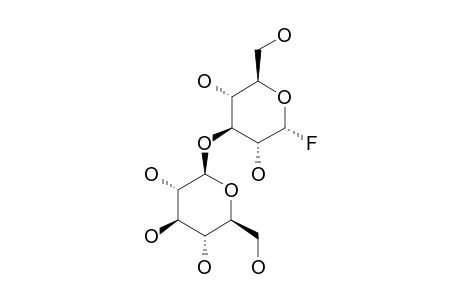 ALPHA-LAMINARIBIOSYL-FLUORIDE;3-O-BETA-D-GLUCOPYRANOSYL-ALPHA-D-GLUCOPYRANOSYL-FLUORIDE