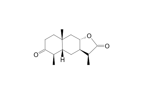 4-A-H,5-B-H,7-A-H,11-A-H-EUDESMAN-12,8-A-OLIDE,3-OXO