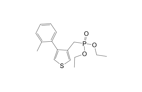 Diethyl ((4-(o-tolyl)thiophen-3-yl)methyl)phosphonate