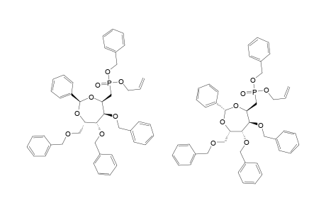 1-(ALLYLBENZYL)-3,4,6-TRI-O-BENZYL-2,5-O-BENZYLIDENE-D-MANNITYL-PHOSPHONATE