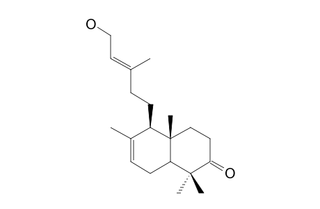 3-OXO-7,13E-LABDADIEN-15-OL