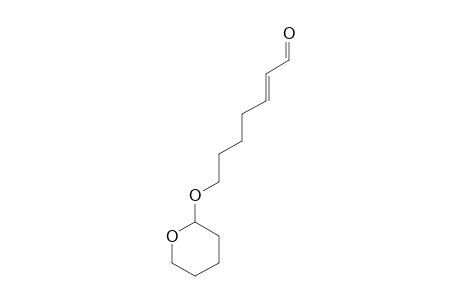 7-TETRAHYDROPYRANYLOXY-(E)-2-HEPTENAL