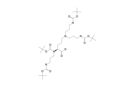 N(ALPHA)-TERT.-BUTYLCARBAMOYL-N(ALPHA),N(DELTA),N(DELTA)-TRIS-[3-(TERT.-BUTYLCARBAMOYLAMINO)-PROPYL]-ORNITHINE