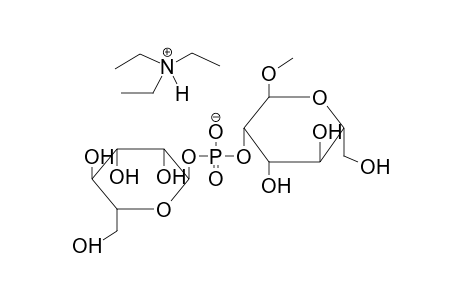 METHYL 2-O-(ALPHA-D-MANNOPYRANOSYLPHOSPHORYL)-ALPHA-D-MANNOPYRANOSIDE,TRIETHYLAMMONIUM SALT