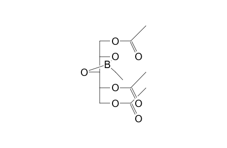 2-(Acetyloxy)-1-(5-[(acetyloxy)methyl]-2-ethyl-1,3,2-dioxaborolan-4-yl)ethyl acetate