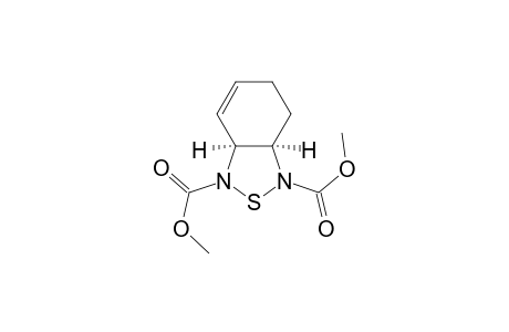 2,1,3-Benzothiadiazole-1,3-dicarboxylic acid, 3a,4,5,7a-tetrahydro-, dimethyl ester, cis-(.+-.)-