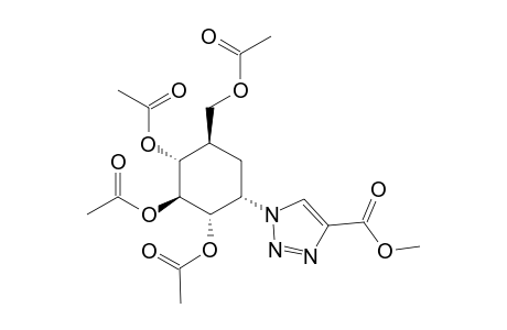 (1S,2S,3R,4R,6S)-4-(ACETOXYMETHYL)-6-[4-(METHOXYCARBONYL)-1H-1,2,3-TRIAZOL-1-YL]-CYCLOHEXANE-1,2,3-TRIYL-TRIACETATE