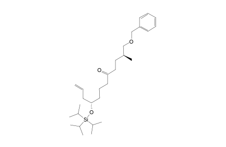 (2S,9R)-1-BENZYLOXY-2-METHYL-9-TRIISOPROPYLSILOXY-11-DODECEN-5-ONE