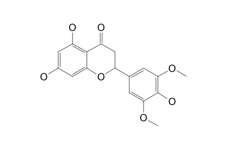 5,7,4'-TRIHYDROXY-3',5'-DIMETHOXYFLAVANONE