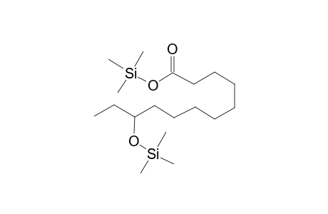 Dodecanoic acid <10-hydroxy->, di-TMS