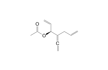 (S)-(+)-4-(Allyl)hexa-1,4,5-trien-3-ol acetate