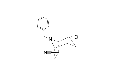 8-BENZYL-2-ENDO-HYDROXY-8-AZABICYCLO-[3.2.1]-OCTANE-7-EXO-CARBONITRILE