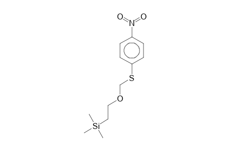 Trimethyl-[2-((4-nitrophenylthio)methoxy)ethyl]silane