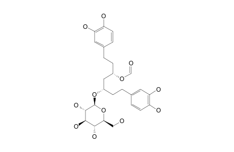 (3S,5S)-1,7-BIS-(3,4-DIHYDROXYPHENYL)-5-FORMYL-3-HYDROXY-HEPTYL-3-O-BETA-D-GLUCOPYRANOSIDE