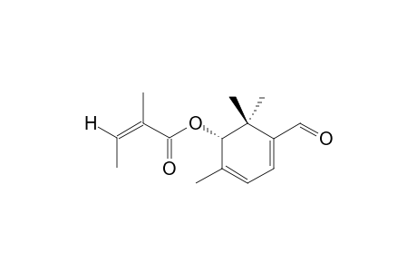 3-FORMYL-2,2,6-TRIMETHYL-3,5-CYCLOHEXADIENYL-ANGELATE