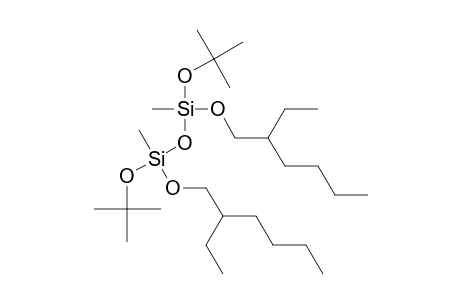 1,3-BIS[(ETHYLHEXYL)OXY]-1,3-DI-tert-BUTOXY-1,3-DIMETHYLDISILOXANE