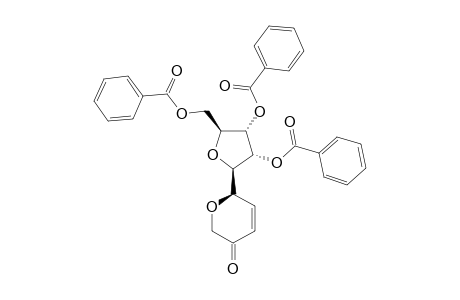 (6S)-6-(2,3,5-TRI-O-BENZOYL-BETA-D-RIBOFURANOSYL)-PYRAN-3-(2H,6H)-ONE