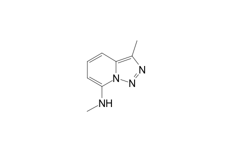 3-Methyl-7-methylaminotriazolopyridine