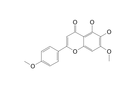 5,6-dihydroxy-7,4'-dimethoxyflavone