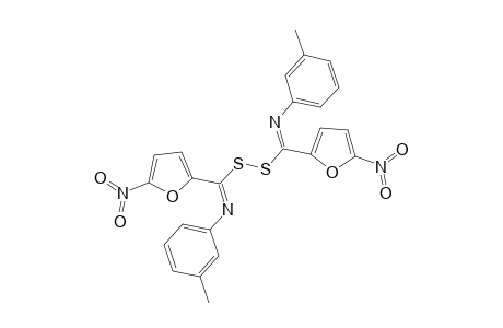 S(1),S(2)-bis[5'-Nitro-2'-furyl-N-(m-tolyl)imido]-disulfide