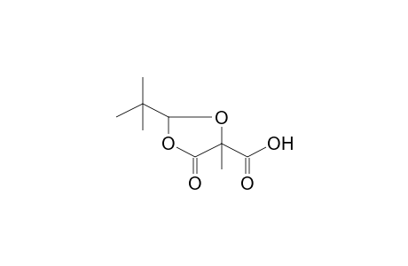 2-tert-Butyl-4-methyl-5-oxo-1,3-dioxolane-4-carboxylic acid