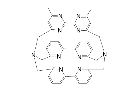 4,4'-(N,N':N,N'-[BIS-(2,2'-BIPYRIDINE-6,6'-DIMETHYL)]-BIS-(AMINOMETHYL))-6,6'-DIMETHYL-2,2'-BIPYRIDINE