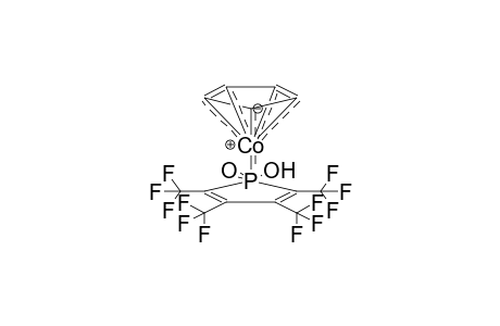 1-OXO-1-HYDROXY-TETRAKIS(TRIFLUOROMETHYL)PHOSPHOLE-COBALTCYCLOPENTADIENYL