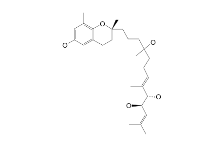 (9S,10R)-13-(3,4-DIHYDRO-6-HYDROXY-2,8-DIMETHYL-2H-1-BENZOPYRAN-2-YL)-2,6,10-TRIMETHYL-TRIDECA-(2E,6E)-DIENE-4,5,10-TRIOL