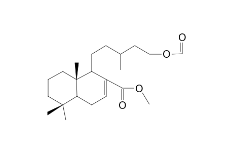 METHYL-15-FORMYLOXY-7-LABDEN-17-OATE