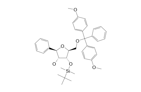 5'-O-(4,4'-DIMETHOXYTRITYL)-3'-O-TERT.-BUTYLDIMETHYLSILYL-1'-DEOXY-1'-PHENYL-BETA-D-RIBOFURANOSE