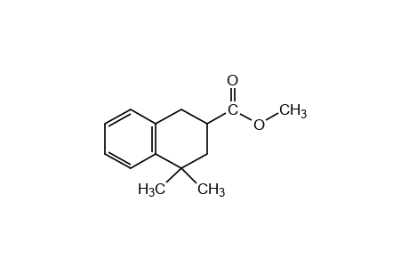 4,4-dimethyl-1,2,3,4-tetrahydro-2-naphthoic acid, methyl ester