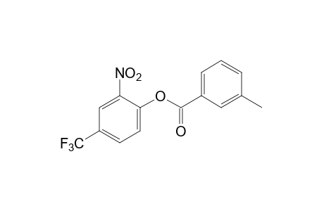 2-NITRO-alpha,alpha,alpha-TRIFLUORO-p-CRESOL, m-TOLUATE