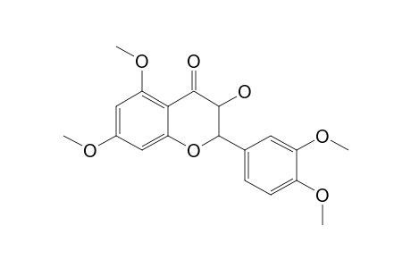 5,7,3',4'-TETRAMETHOXY-FLAVANONOL