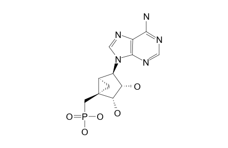 (1'-S,2'-R,3'-S,4'-R,5'-S)-4'-(6-AMINOPURIN-9-YL)-2',3'-(DIHYDROXY)-1'-(PHOSPHONOMETHYLENE)-BICYCLO-[3.1.0]-HEXANE