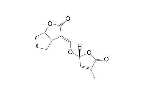 3-{(R,E)-4-Methyl-5-oxo-2,5-dihydrofuran-2-yloxymethylene}-3,3a,4,6a-tetrahydrocyclopenta[b]furan-2-one