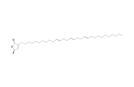 CHATENAYTRIENIN-1;(5S)-3-(TRIACONTATRIEN-11,15,19-YL-1)-5-METHYL-FURAN-2-5(H)-ONE