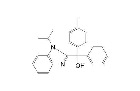 (1-Isopropyl-1H-benzimidazol-2-yl)(4-methylphenyl)phenylmethanol