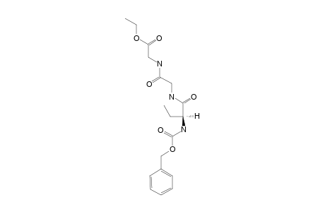 ETHYL-N-(BENZYLOXYCARBONYL)-ALPHA-AMINOBUTYRYLGLYCYLGLYCINE