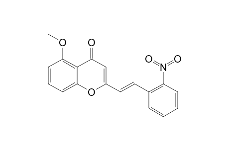 5-METHOXY-2'-NITRO-2-STYRYLCHROMONE