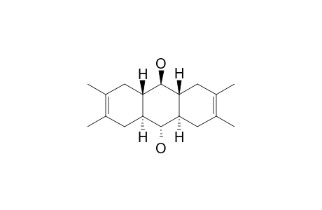 2,3,6,7-TETRAMETHYL-1,4,4A-ALPHA,5,8,8A-BETA,9-BETA,9A-BETA,10-ALPHA,10A-ALPHA-DECAHYDROANTHRACENE-9,10-DIOL