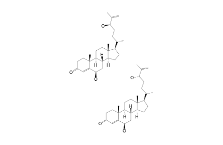 6-BETA-24-EPSILON-DIHYDROXYCHOLESTA-4,25-DIEN-3-ONE