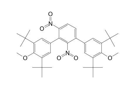 1,1':3',1''-Terphenyl, 3,3'',5,5''-tetrakis(1,1-dimethylethyl)-4,4''-dimethoxy-2',4'-dinitro -