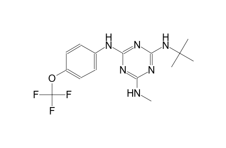 N-tert-Butyl-N'-methyl-N''-(4-trifluoromethoxy-phenyl)-[1,3,5]triazine-2,4,6-triamine