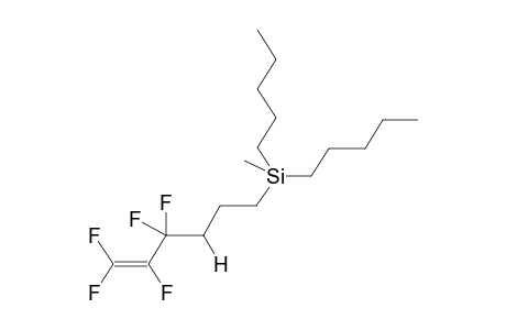 DIPENTYL(4,4,5,6,6-PENTAFLUOROHEX-5-EN-1-YL)METHYLSILANE