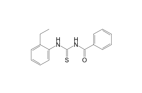 1-benzoyl-3-(o-ethylphenyl)-2-thiourea