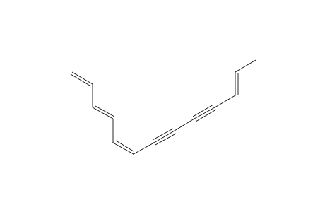 (3E,5Z,11E)-trideca-1,3,5,11-tetraen-7,9-diyne