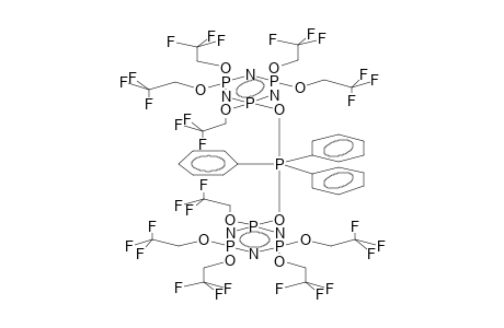 BIS[2,4,4,6,6-PENTAKIS(2,2,2-TRIFLUOROETHOXY)CYCLOTRIPHOSPHAZEN-2-YLOXY]TRIPHENYLPHOSPHORANE